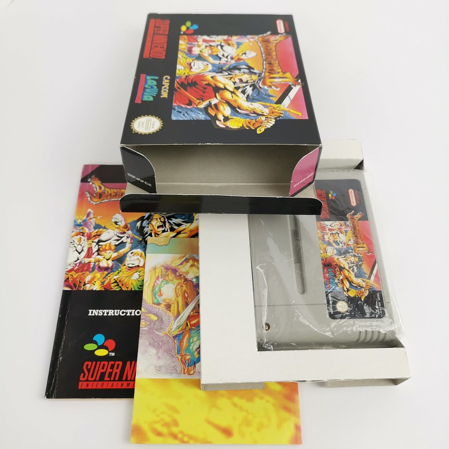 Super Nintendo game: Breath of Fire II 2 incl. map | SNES original packaging - PAL version