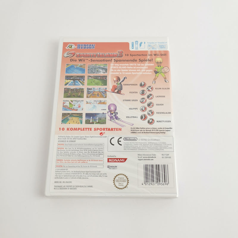 Nintendo Wii Spiel : Sports Island 3 - Hudson PAL OVP | NEU NEW SEALED