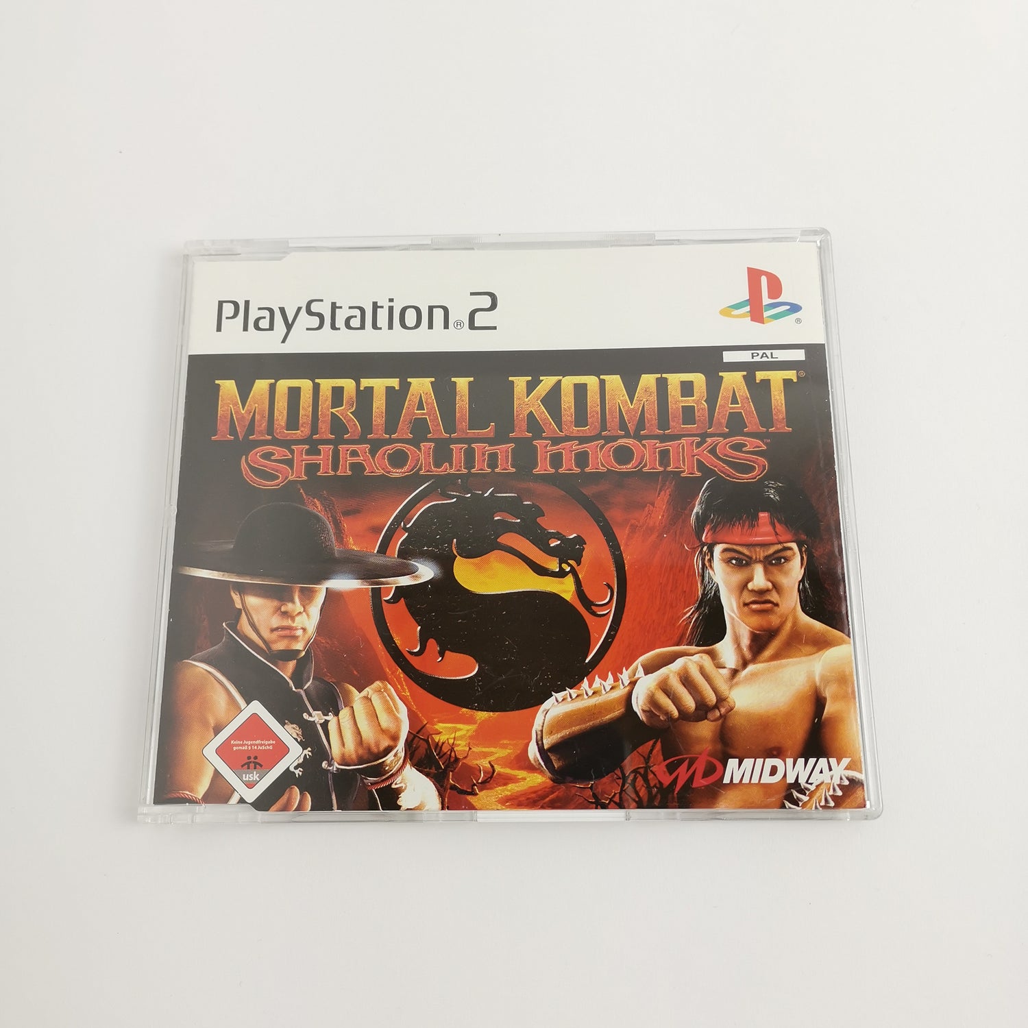 Sony Playstation 2 Promo Spiel : Mortal Kombat Shaolin Monks Full Version - PS2