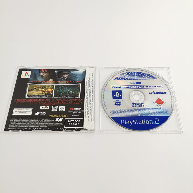 Sony Playstation 2 Promo Spiel : Mortal Kombat Shaolin Monks Full Version - PS2