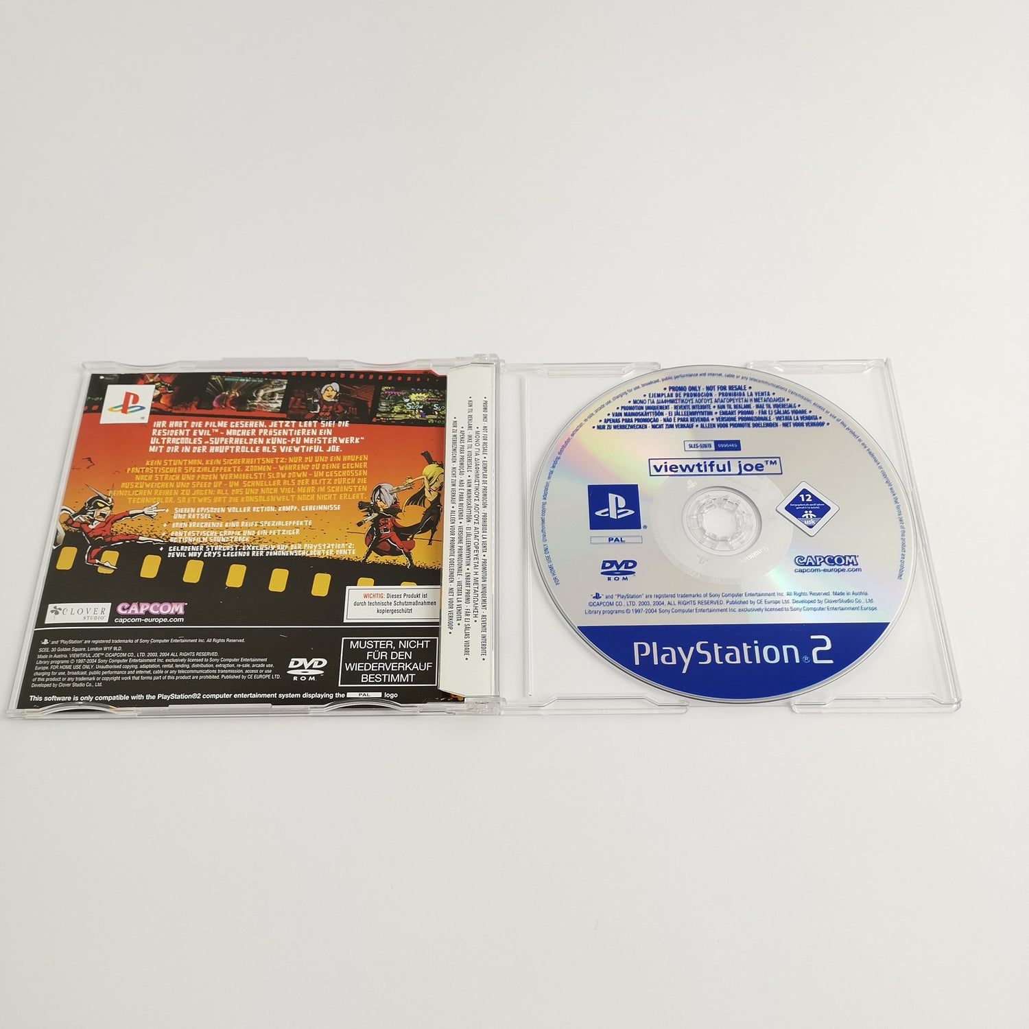 Sony Playstation 2 Promo Spiel : Viewtiful Joe - Vollversion | PS2 OVP PAL