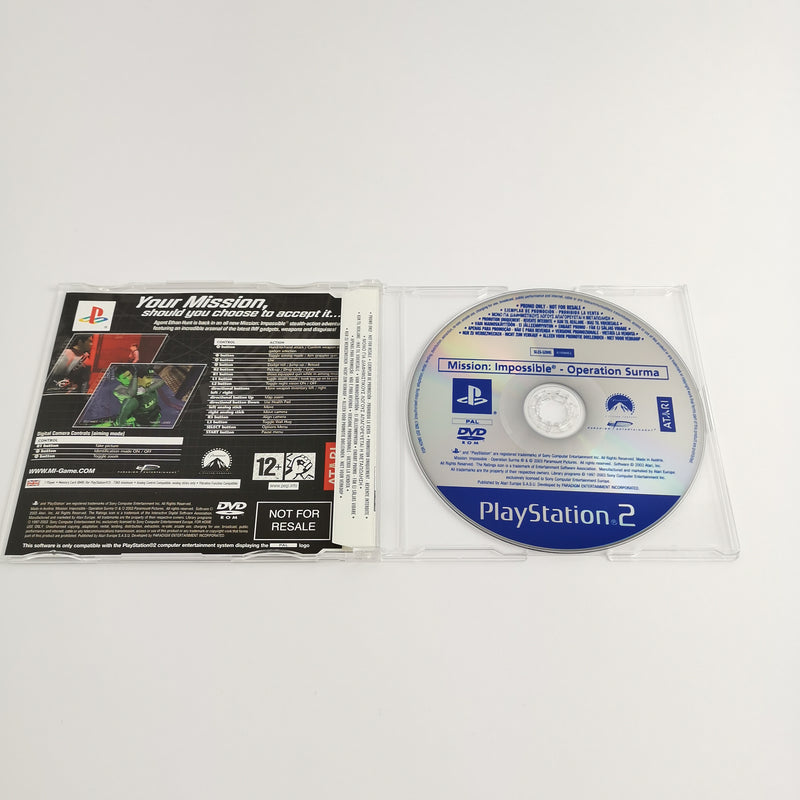 Sony Playstation 2 Promo Game: Mission Impossible Operation Surma - PS2 OVP