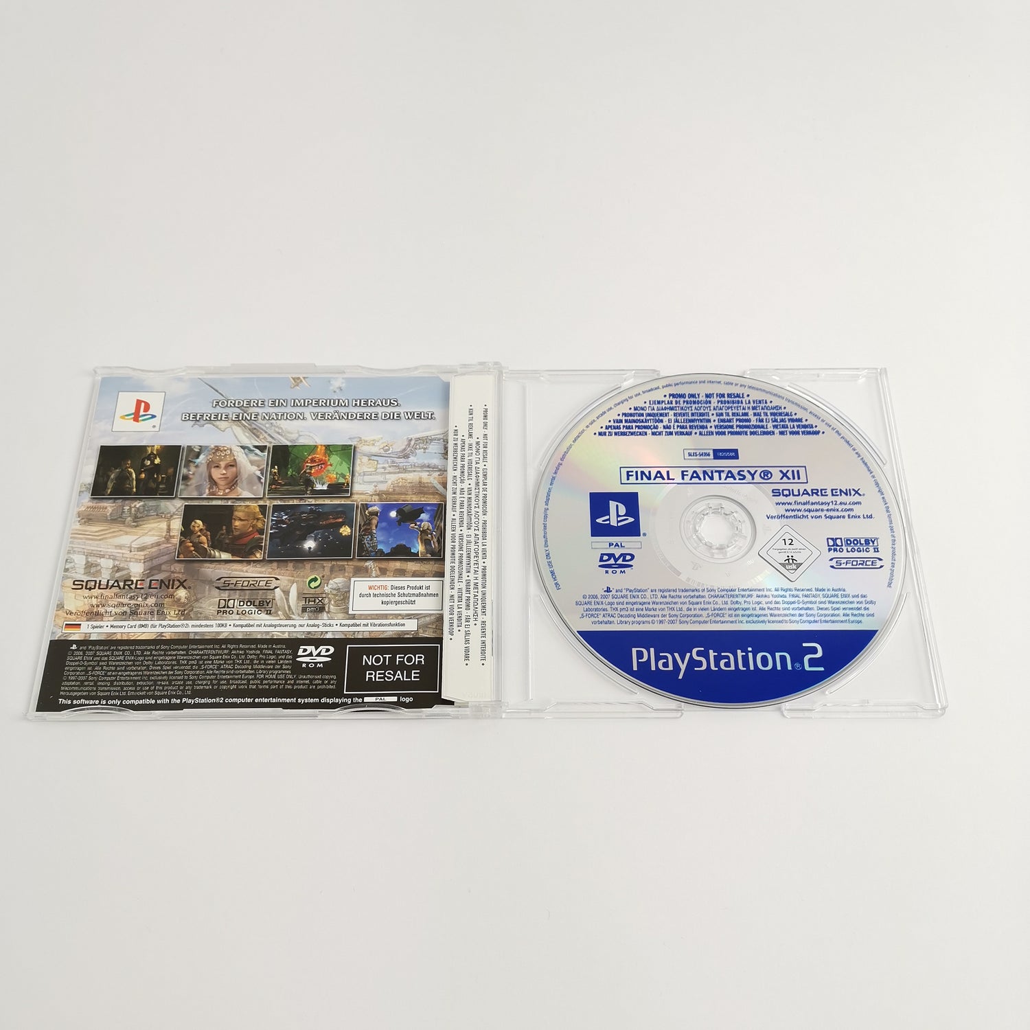 Sony Playstation 2 Promo Game: Final Fantasy XII 12 - Full Version | PS2 original packaging