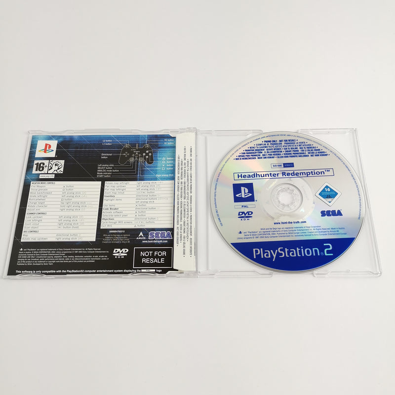 Sony Playstation 2 Promo Game: Headhunter Redemption - Full Version | PS2 original packaging