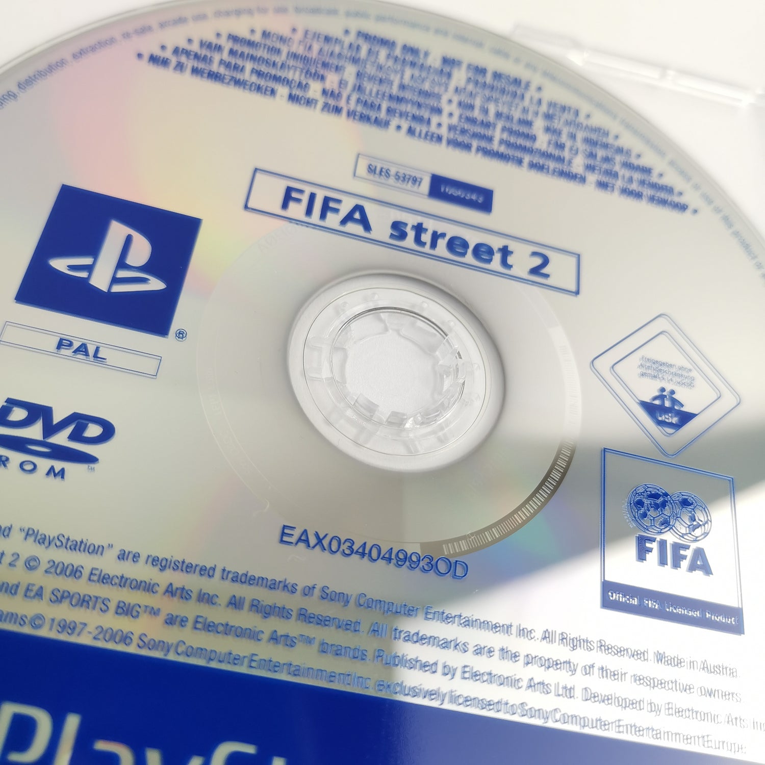 Sony Playstation 2 Promo Game: Fifa Street 2 - Full Version | PS2 OVP PAL