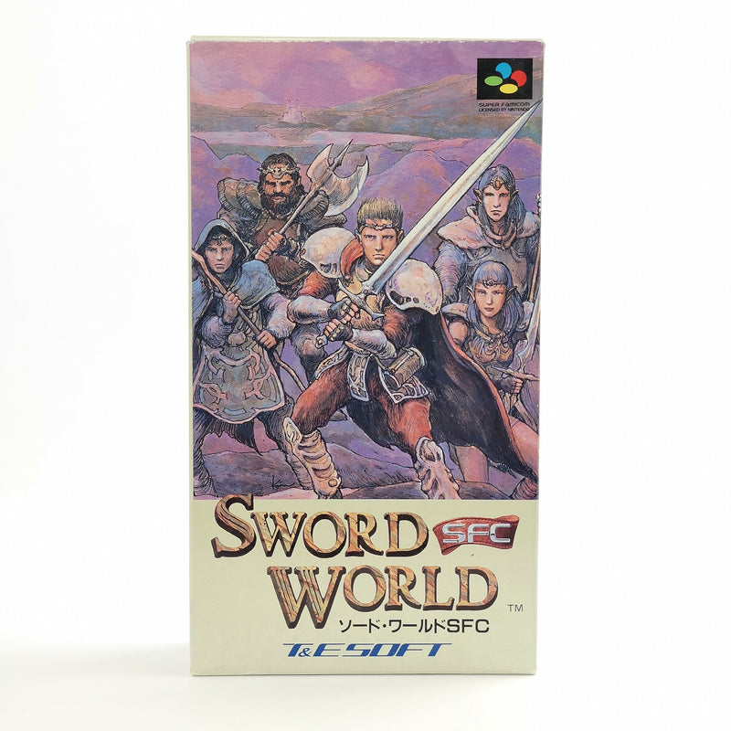 Nintendo Super Famicom Spiel : Sword World | SNES SFC - OVP JAPAN