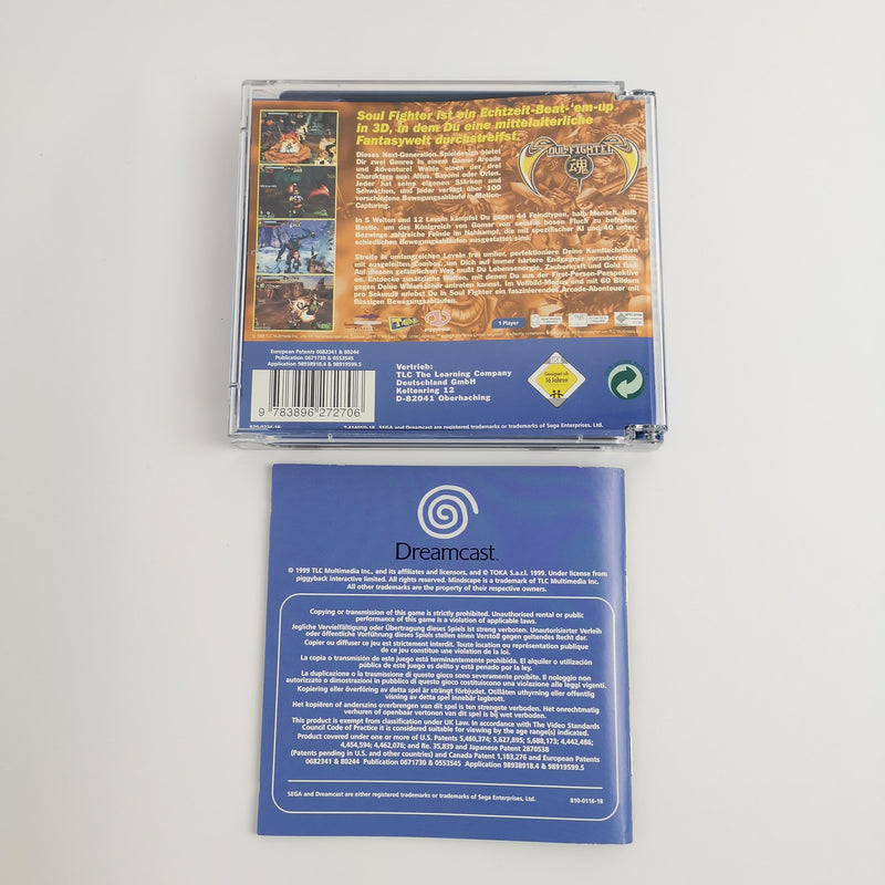 Sega Dreamcast Game: Soul Fighter - Piggyback | DC original packaging - PAL version