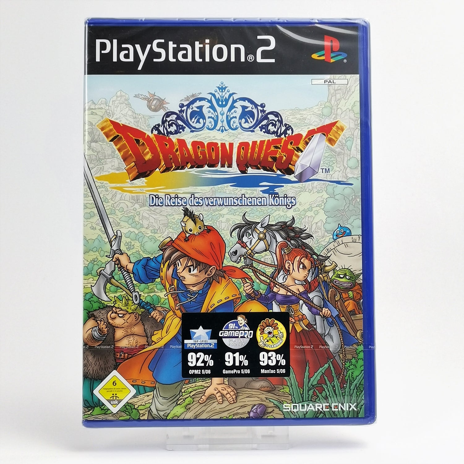 Sony Playstation 2 Spiel : Dragon Quest Die Reise des verwunschenen Königs - NEU