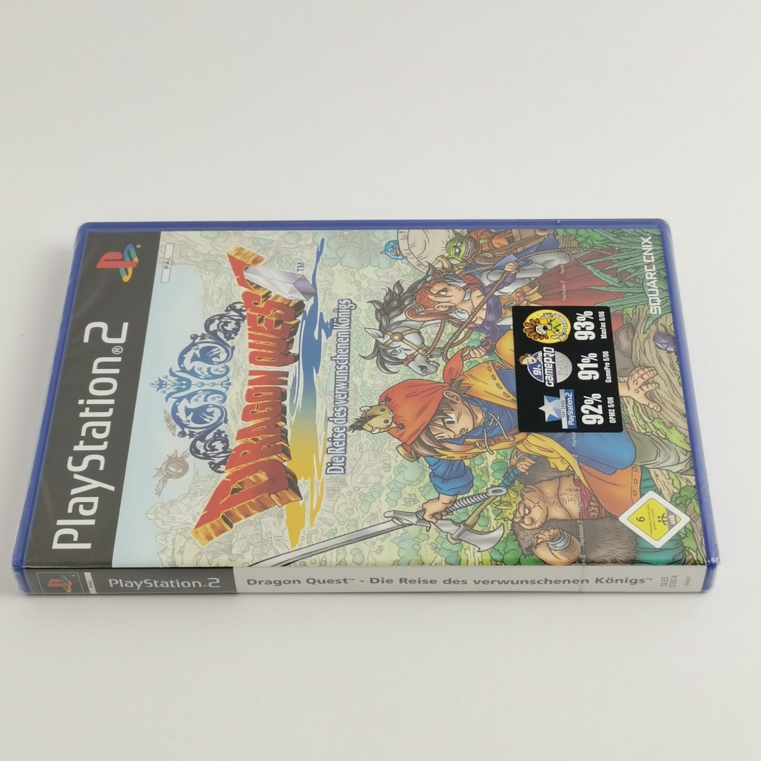 Sony Playstation 2 Spiel : Dragon Quest Die Reise des verwunschenen Königs - NEU