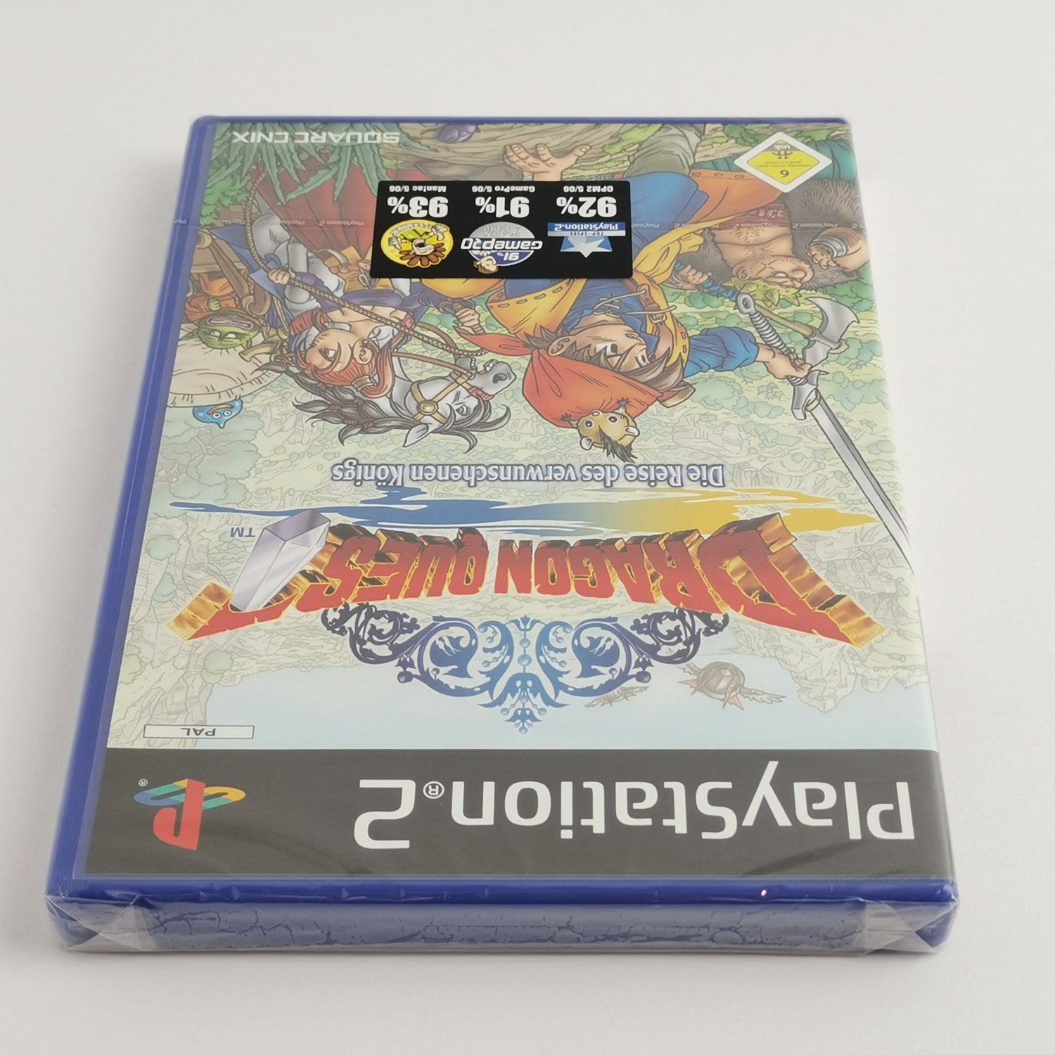 Sony Playstation 2 Spiel : Dragon Quest Die Reise des verwunschenen Königs - NEU