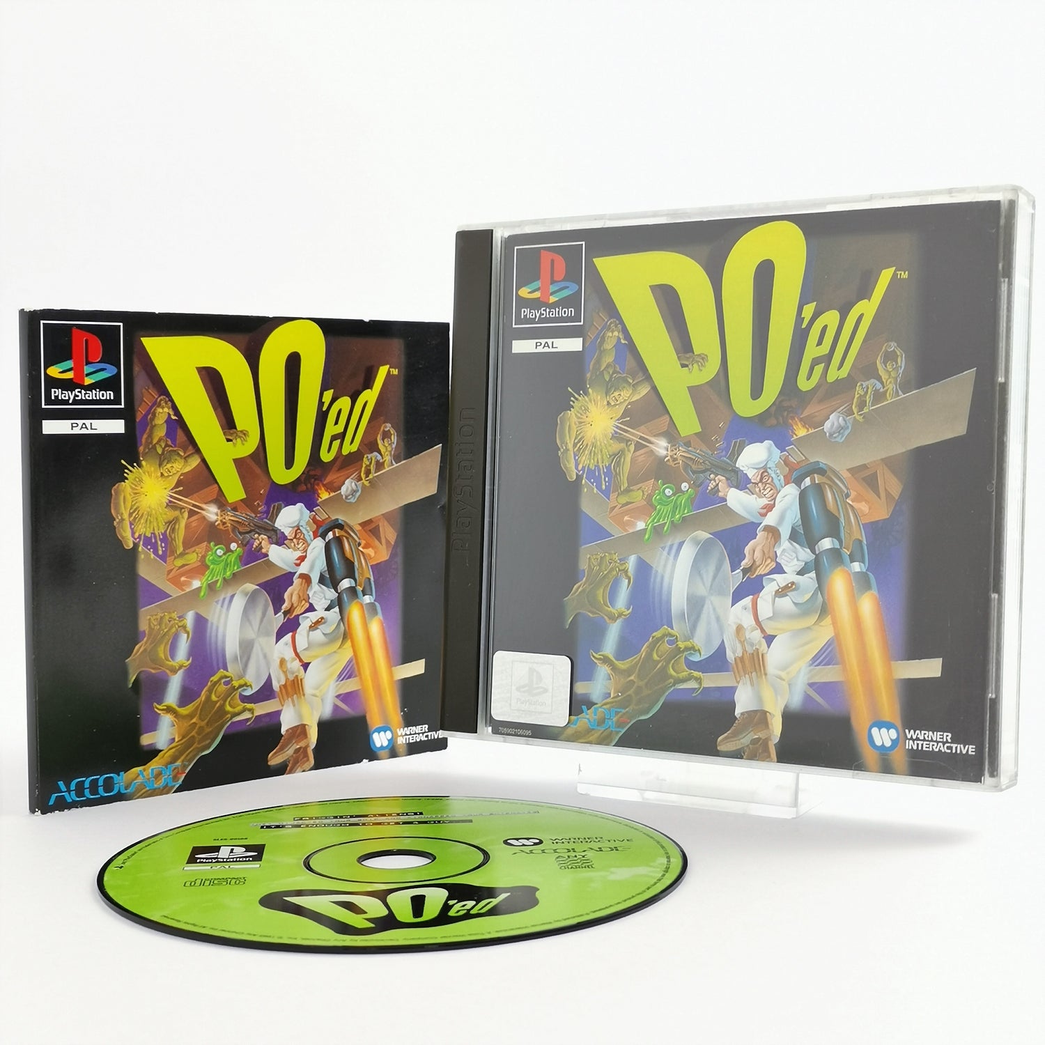 Sony Playstation 1 Spiel : Po´ed / POED | PS1 PSX OVP - PAL Version