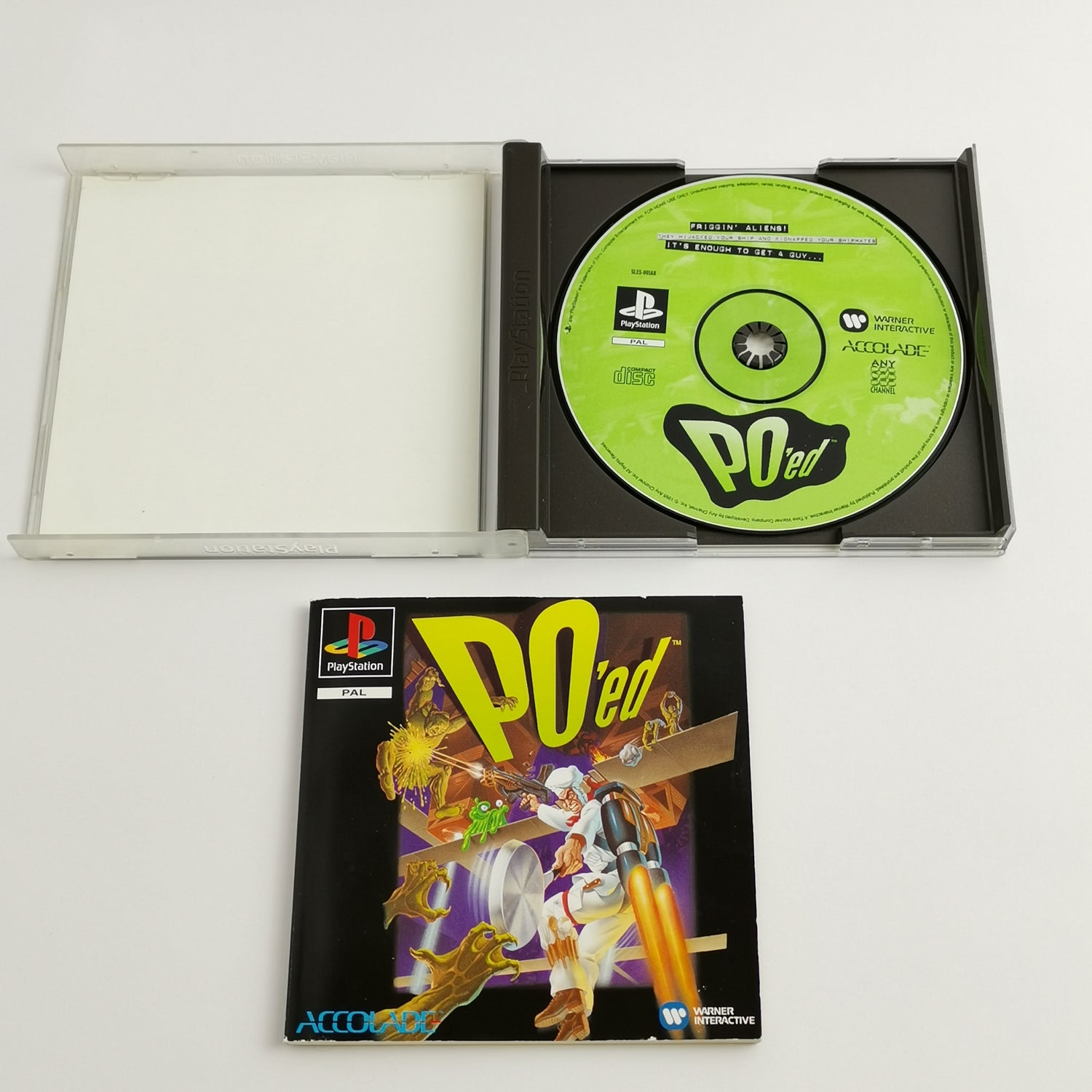 Sony Playstation 1 Spiel : Po´ed / POED | PS1 PSX OVP - PAL Version