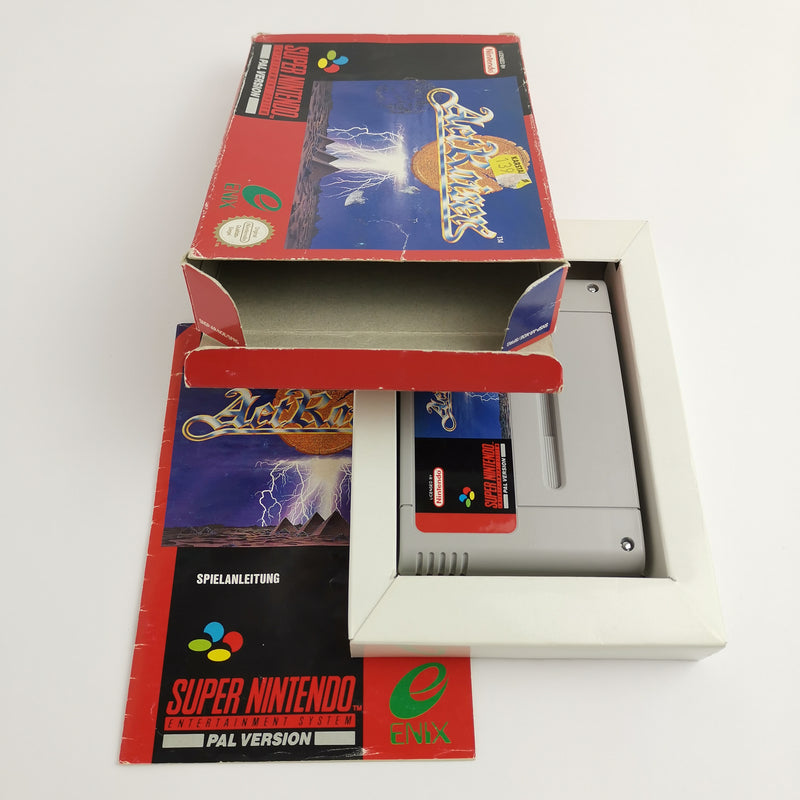 Super Nintendo Spiel : Actraiser in OVP - Enix | SNES OVP - PAL NOE/SFRG