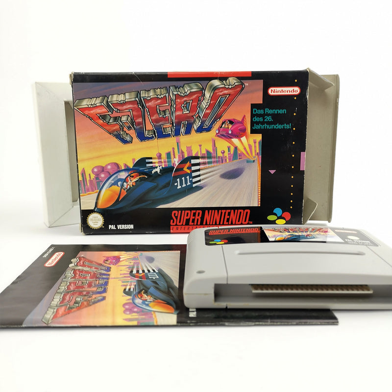 Super Nintendo game: F-Zero in original packaging + instructions | SNES OVP CIB - PAL NOE-1