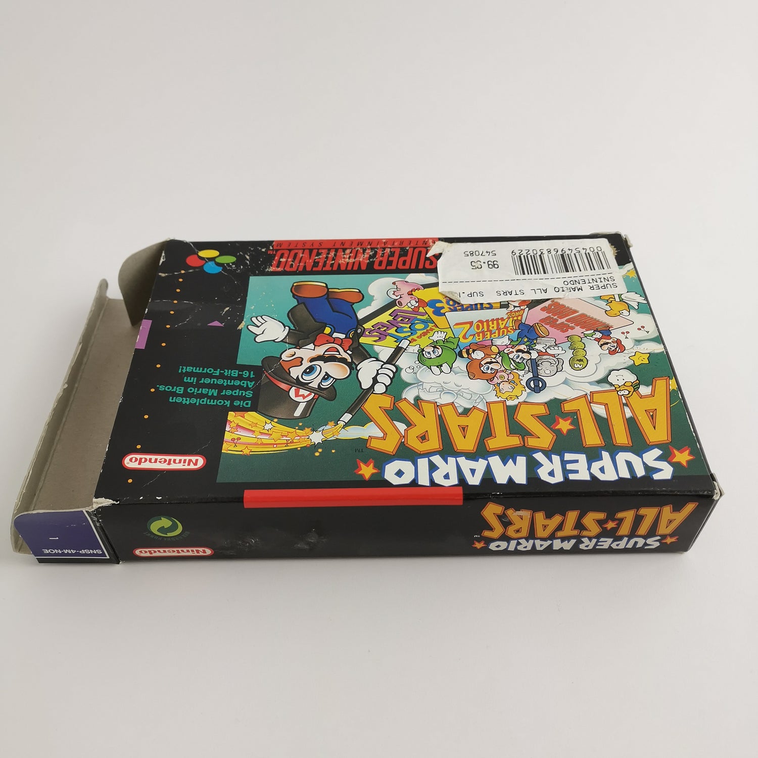 Super Nintendo Spiel : Super Mario All-Stars in OVP | SNES CIB - dt. PAL NOE