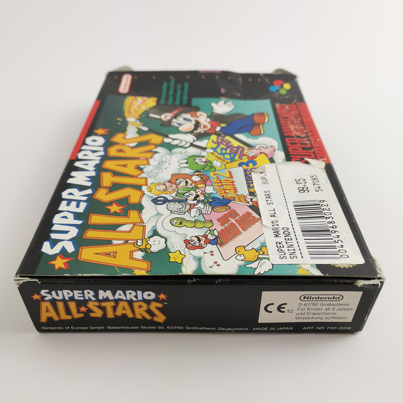 Super Nintendo Spiel : Super Mario All-Stars in OVP | SNES CIB - dt. PAL NOE