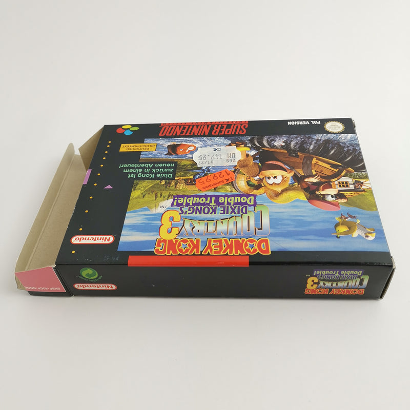 Super Nintendo game: Donkey Kong Country 3 in original packaging | SNES CIB - PAL NNOE