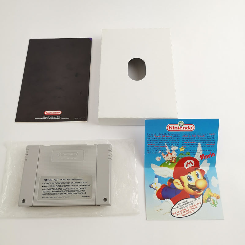 Super Nintendo Game: Super Mario World 2 Yoshi's Island | SNES original packaging - PAL GPS