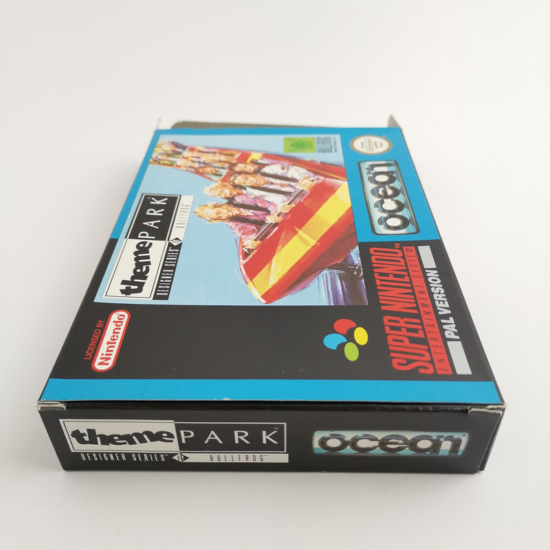 Super Nintendo game: Theme Park in original packaging | SNES CIB - PAL Version NOE