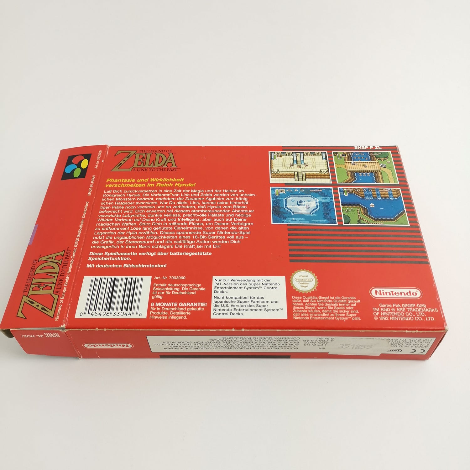 Super Nintendo Game: The Legend of Zelda a link to the Past Classic Series [1]