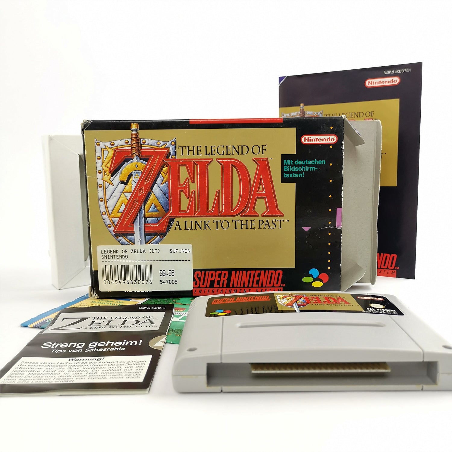 Super Nintendo Game: The Legend of Zelda a link to the Past - SNES OVP [1]