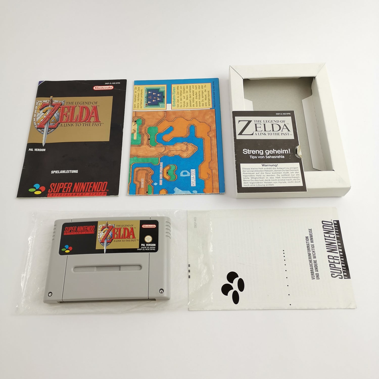 Super Nintendo Game: The Legend of Zelda a link to the Past - SNES OVP [2]