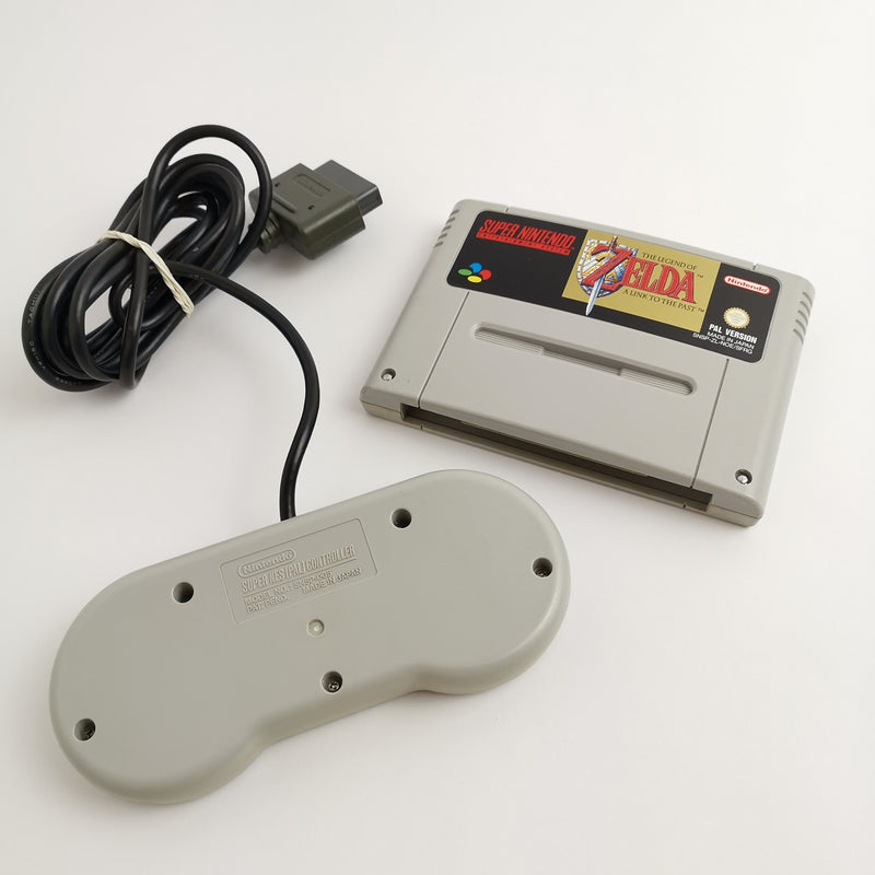 Super Nintendo Game: The Legend of Zelda a link to the Past + SNES Controller