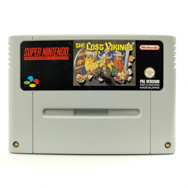 Super Nintendo Game: The Lost Vikings - Module / Cartridge | SNES PAL NOE/SFRG