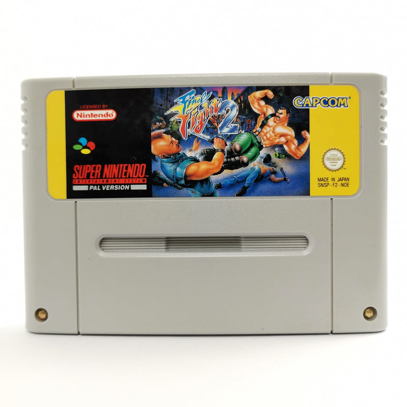 Super Nintendo Game: Final Fight 2 - Capcom Module / Cartridge | SNES PAL NOE