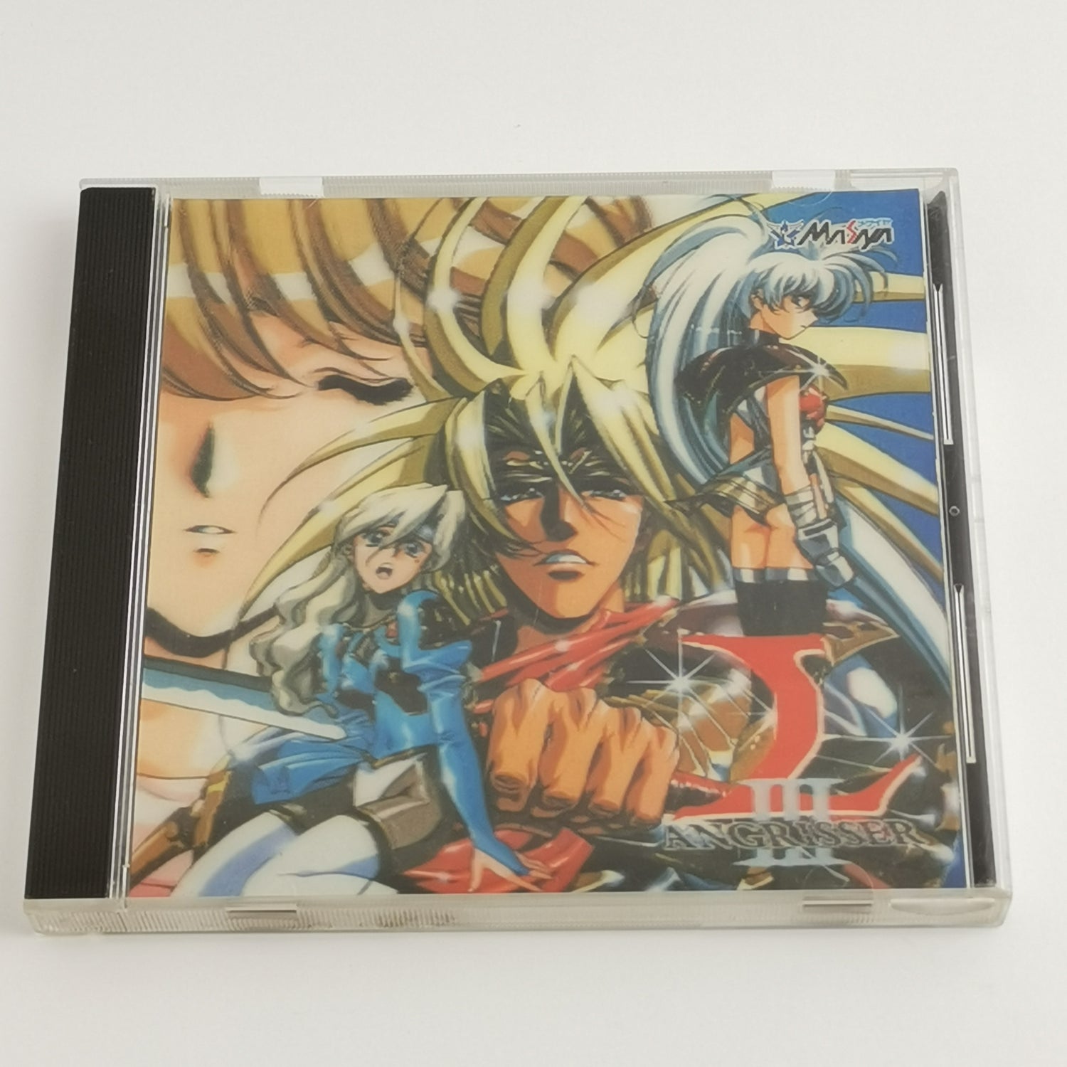 Sega Saturn Spiel : Langrisser III 3 mit 3D Cover | NTSC-J JAPAN - OVP