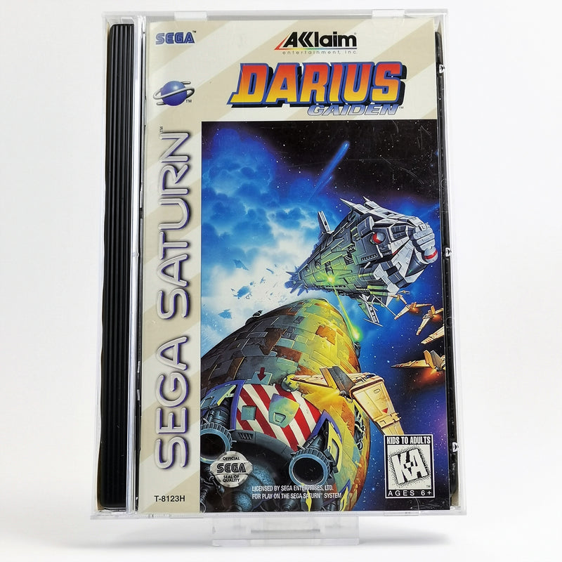 Sega Saturn Spiel : Darius Gaiden - OVP & Anleitung | NTSC-U/C USA