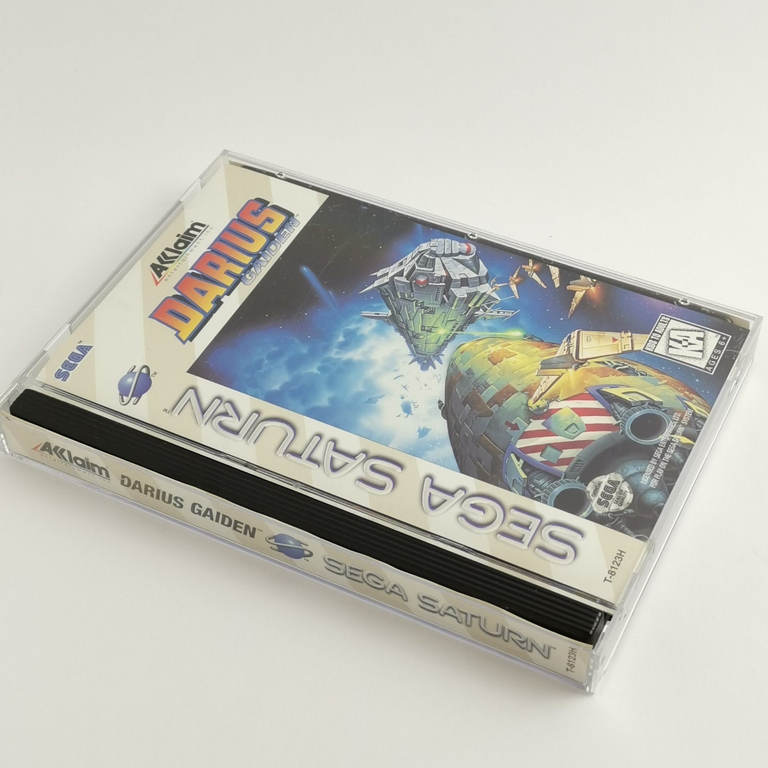 Sega Saturn Spiel : Darius Gaiden - OVP & Anleitung | NTSC-U/C USA