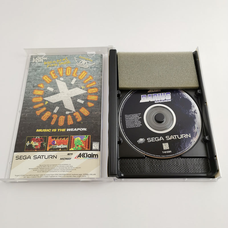 Sega Saturn Spiel : Darius Gaiden - OVP & Anleitung | NTSC-U/C USA