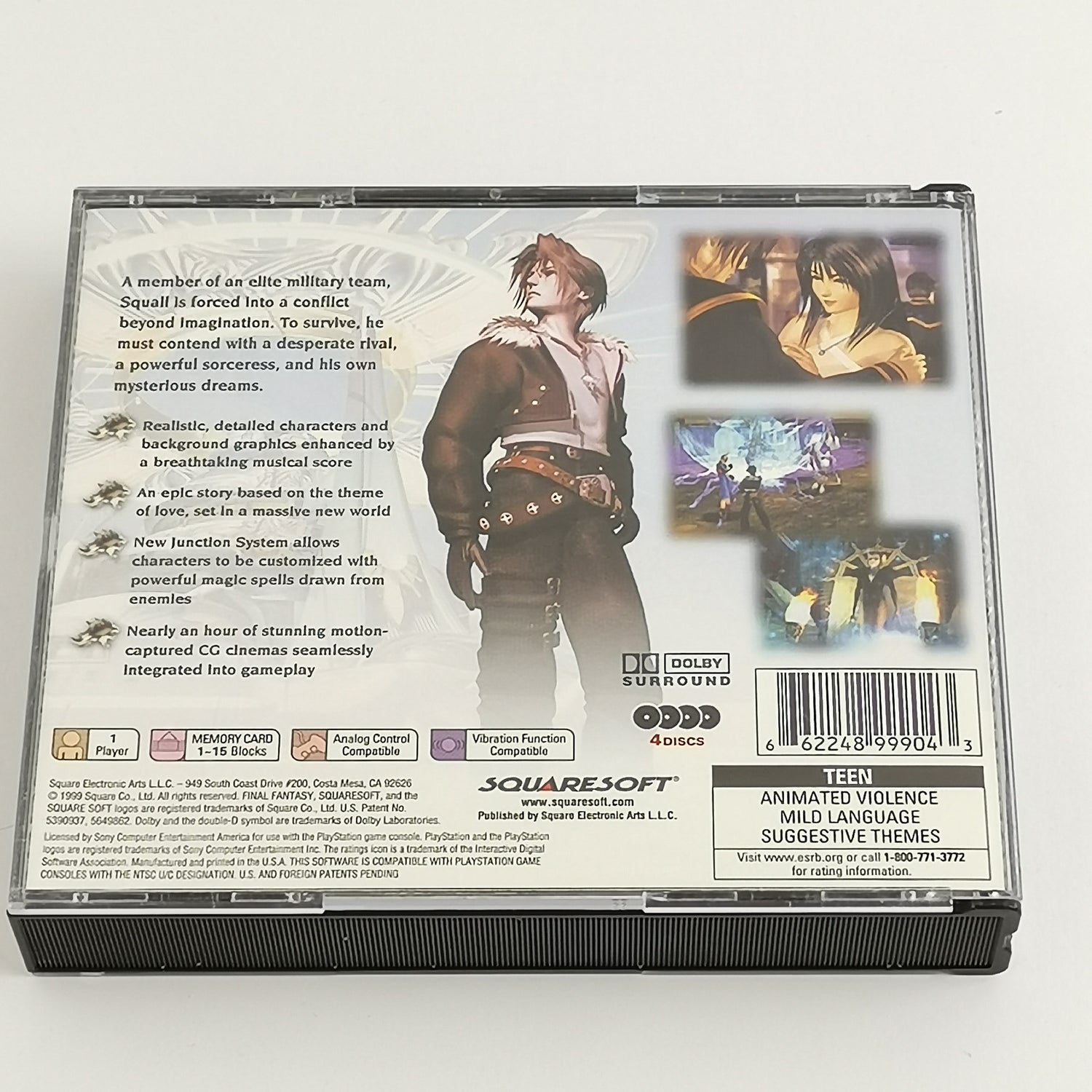 Sony Playstation 1 Spiel : Final Fantasy VIII OVP & Anleitung | PS1 NTSC-U/C USA