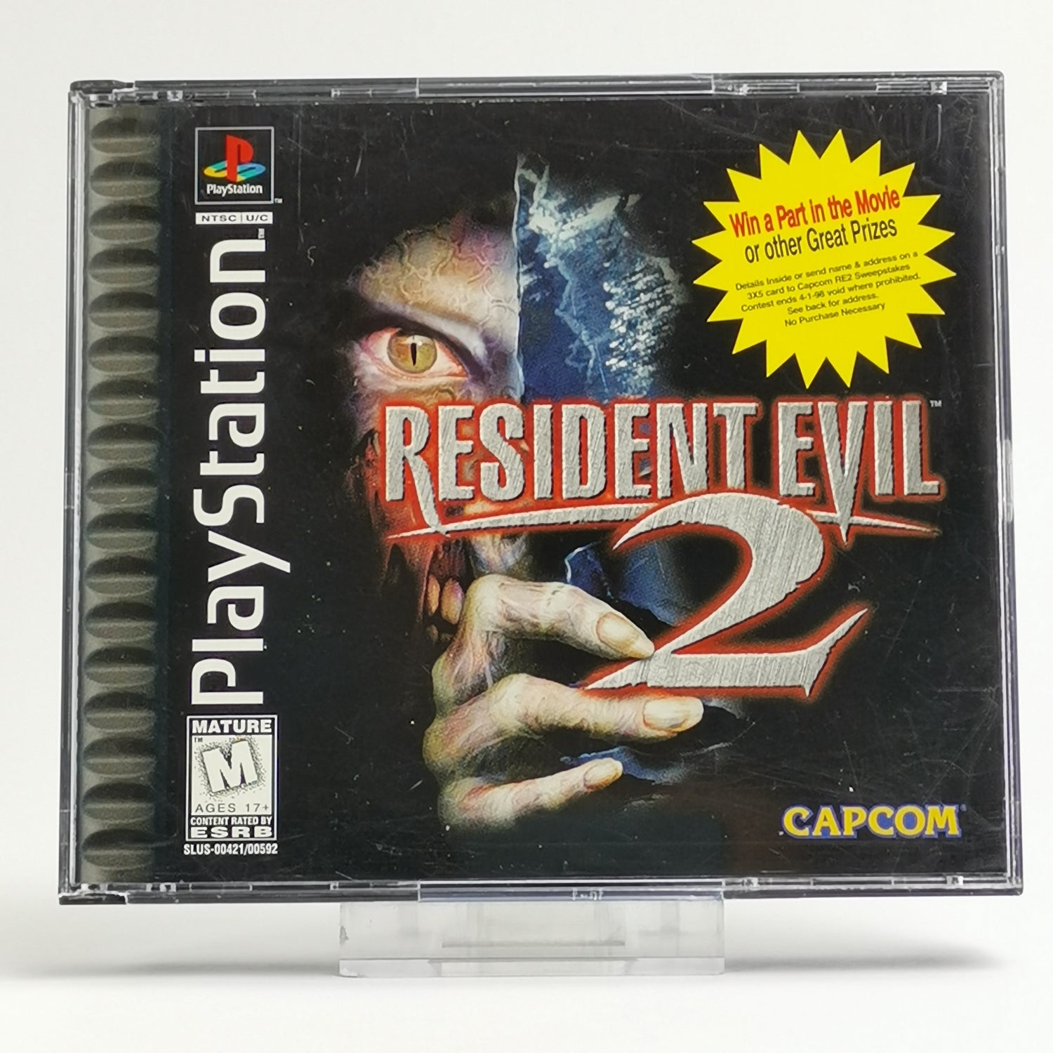 Sony Playstation 1 game: Resident Evil 2 - original packaging & in