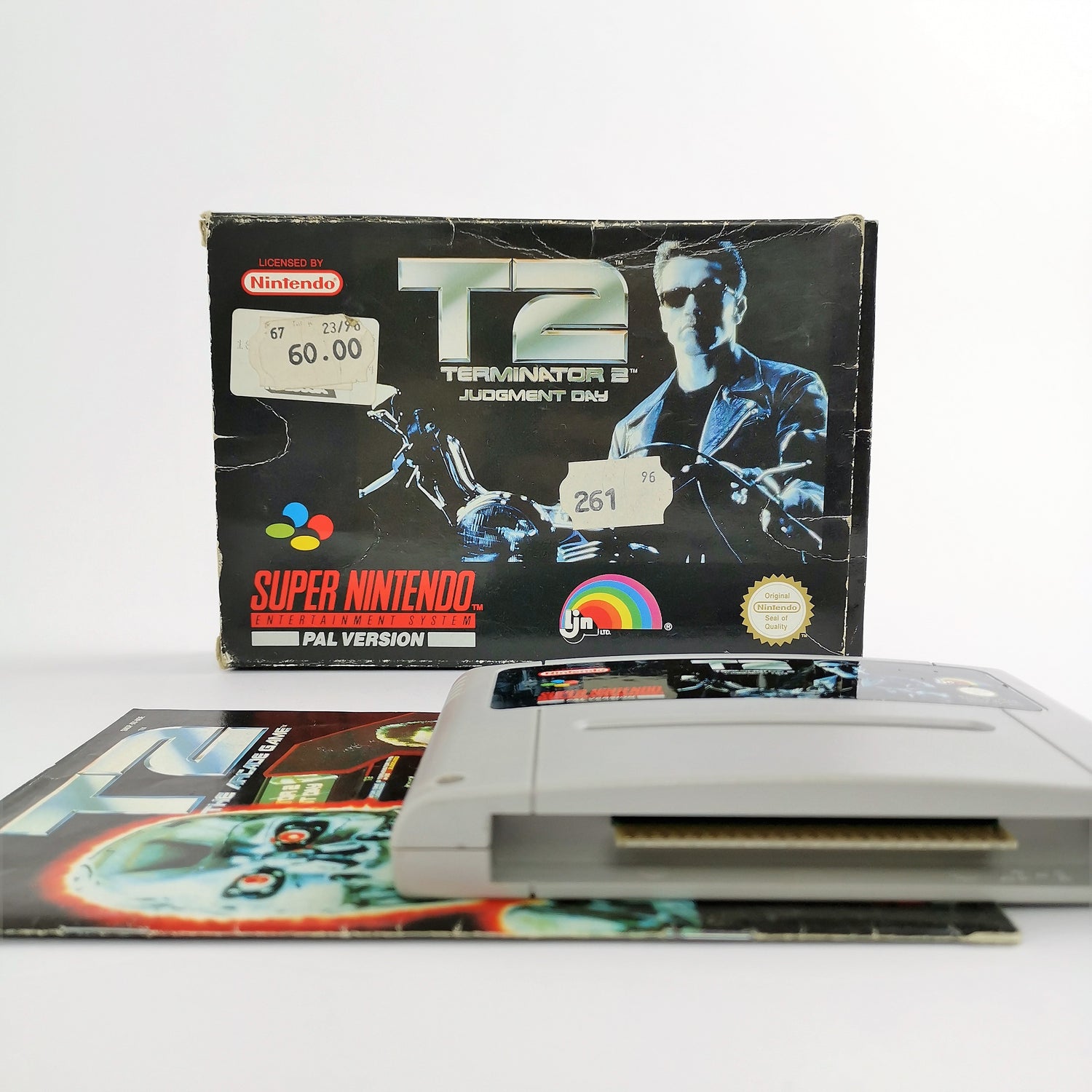 Super Nintendo game: T2 Terminator 2 Judgment Day - original packaging & instructions | SNES PAL