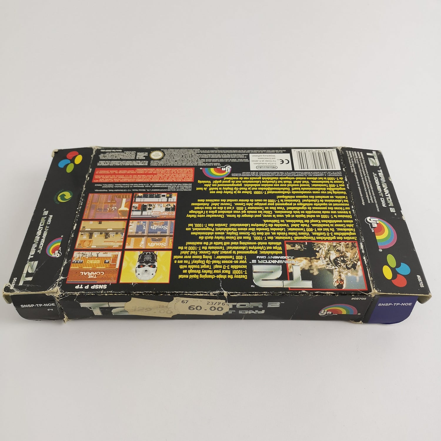 Super Nintendo game: T2 Terminator 2 Judgment Day - original packaging & instructions | SNES PAL