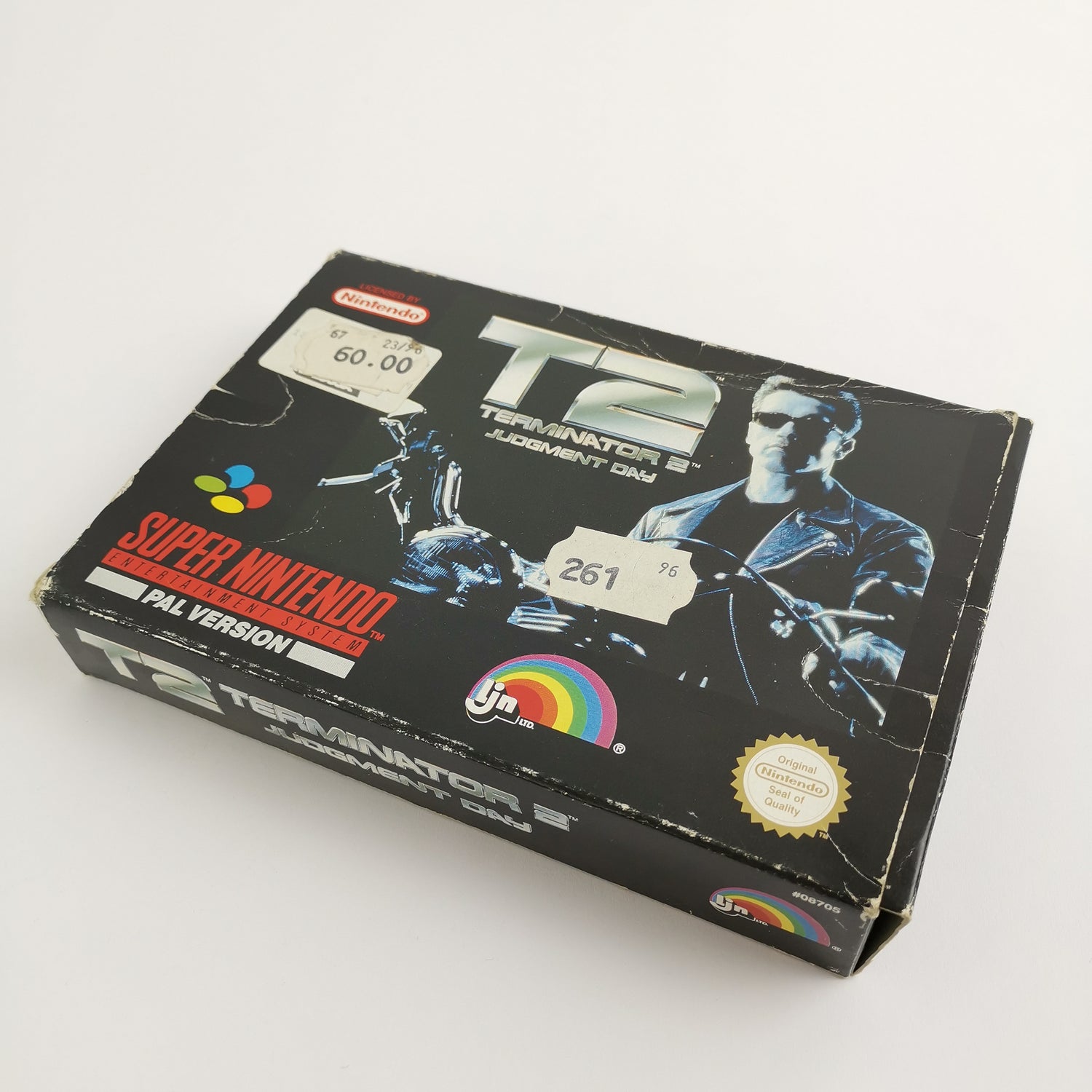 Super Nintendo game: T2 Terminator 2 Judgment Day - original packaging & instructions | SNES PAL