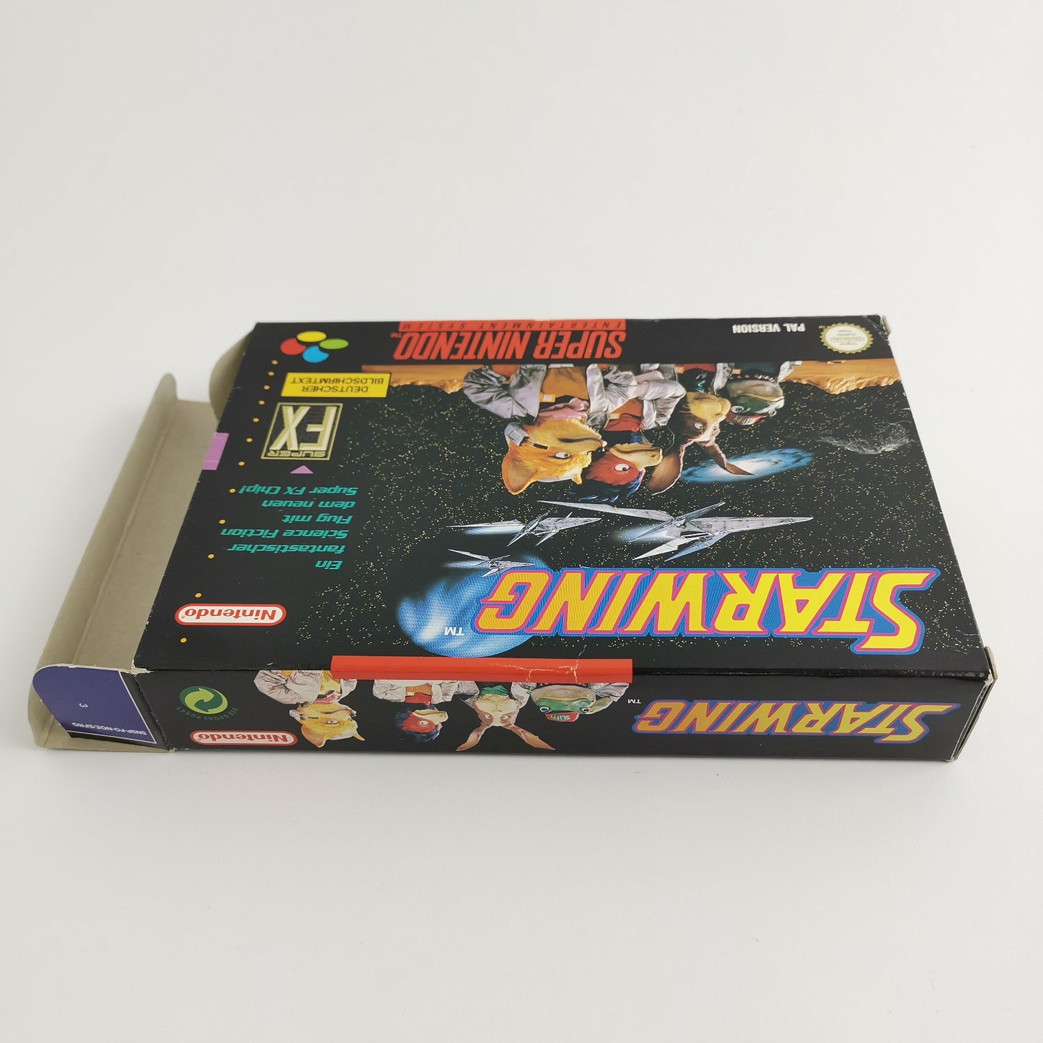 Super Nintendo game: Starwing - original packaging & instructions | SNES PAL NOE/SFRG