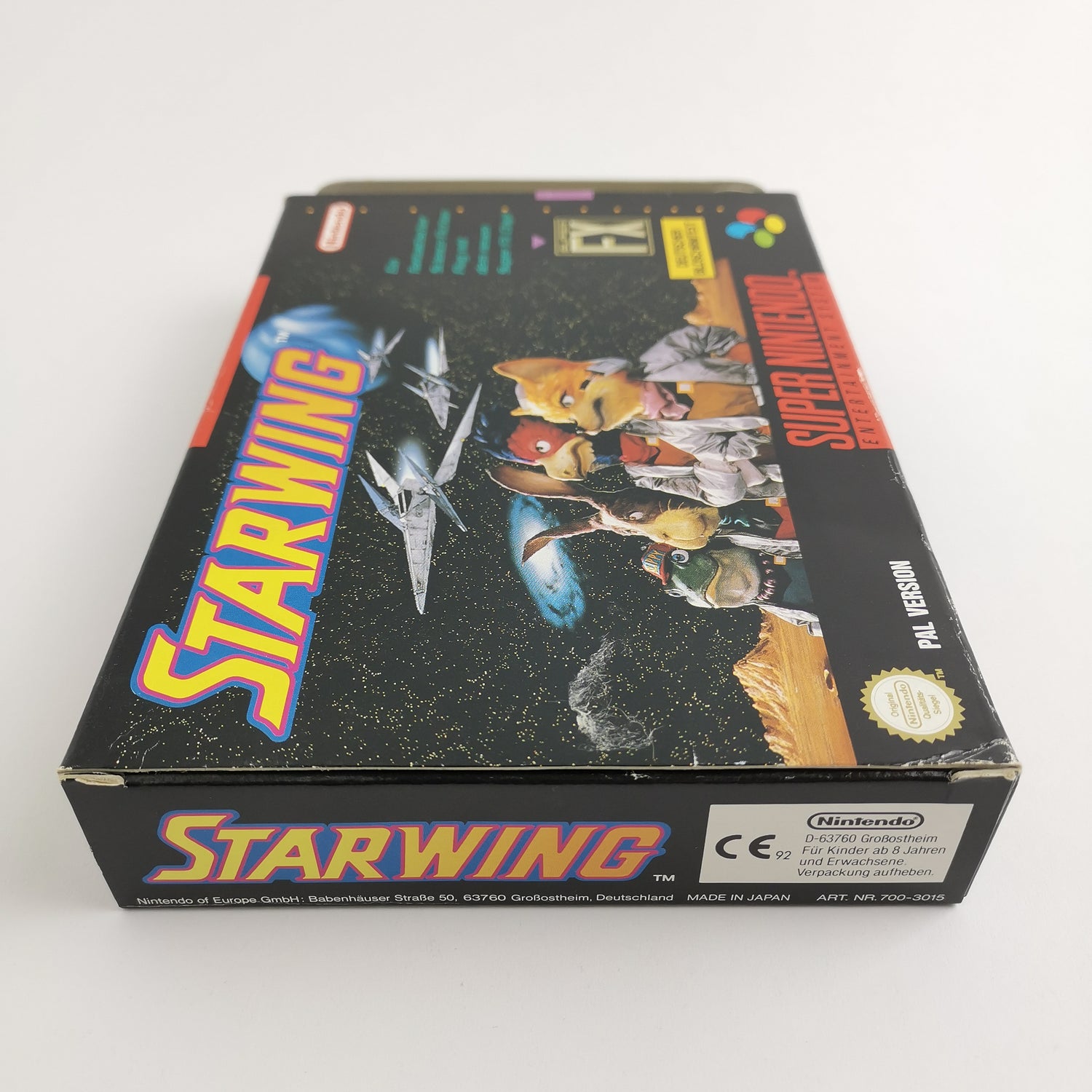 Super Nintendo game: Starwing - original packaging & instructions | SNES PAL NOE/SFRG