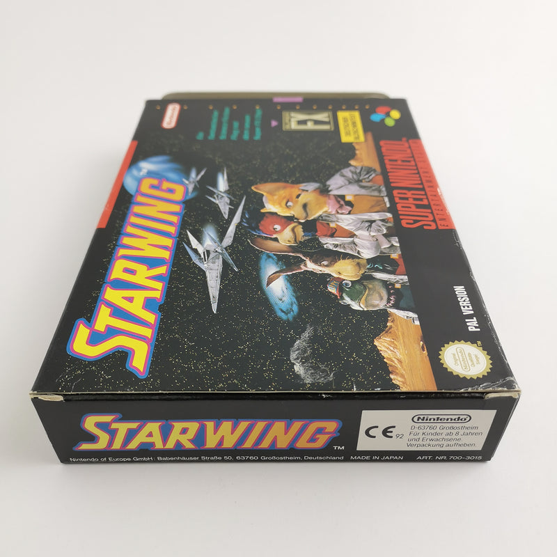 Super Nintendo game: Starwing - original packaging &amp; instructions | SNES PAL NOE/SFRG