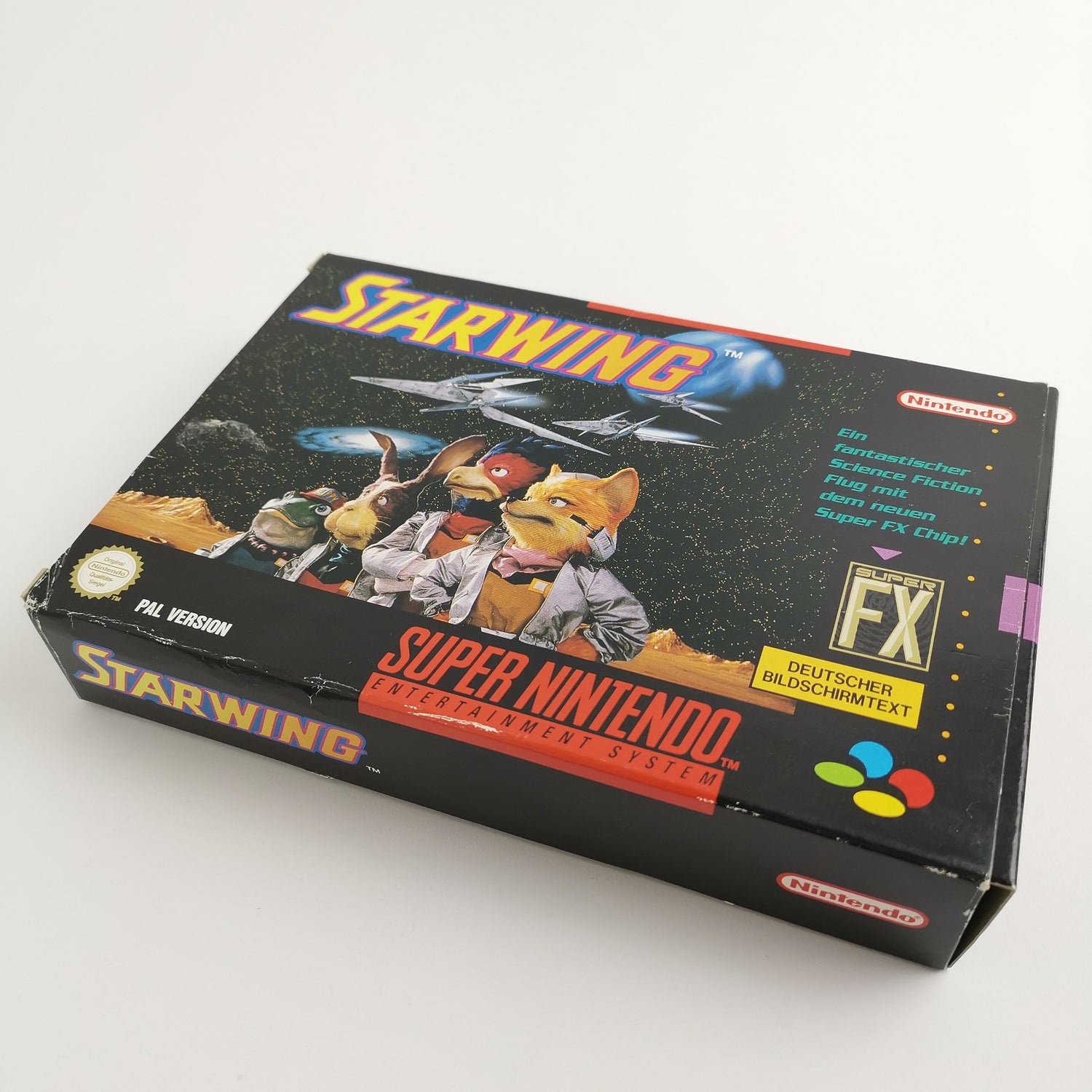 Super Nintendo game: Starwing - original packaging & instructions | SNES PAL NOE/SFRG