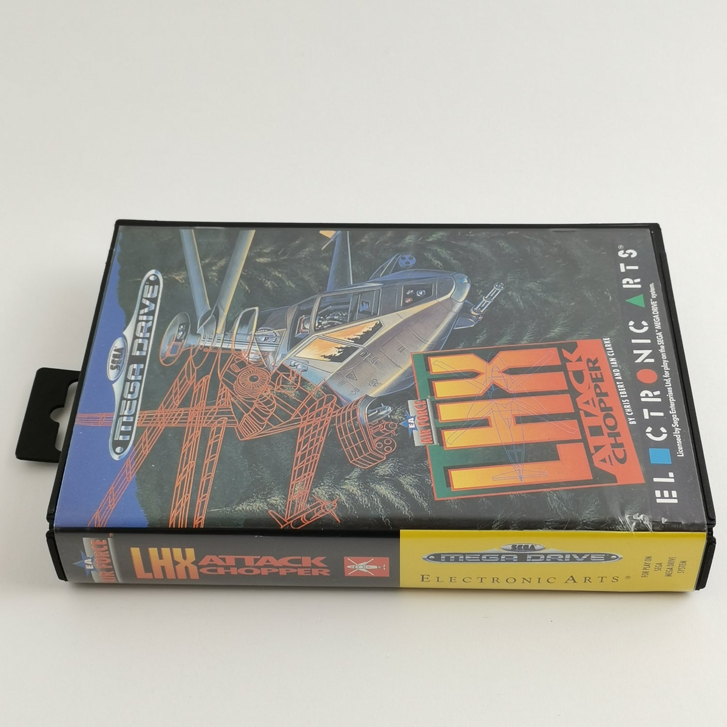 Sega Mega Drive game: EA Air Force LHX Attack Chopper - original packaging & instructions | [1]