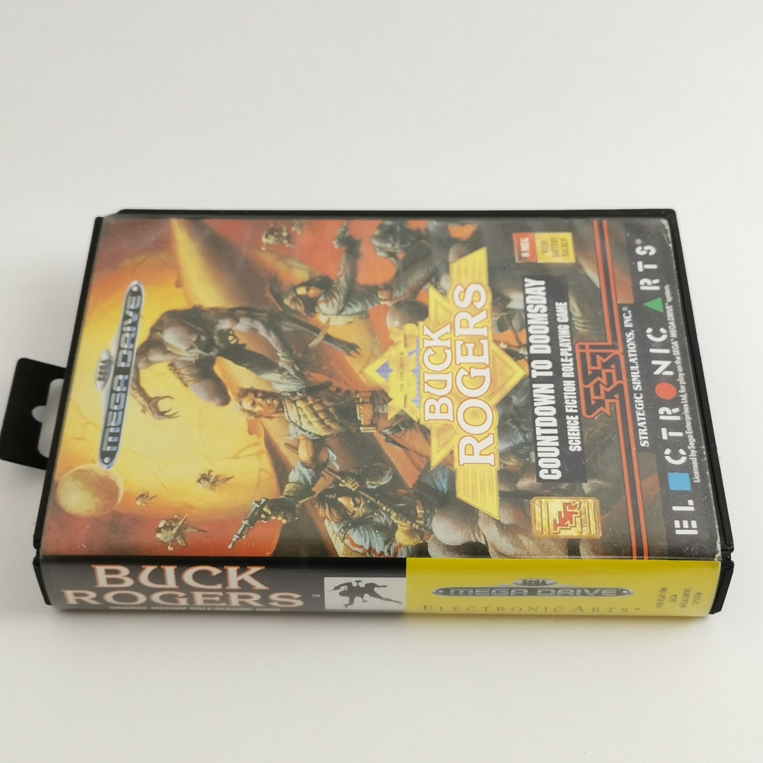 Sega Mega Drive Game: Buck Rogers Countdown To Doomsday - OVP & Instructions PAL