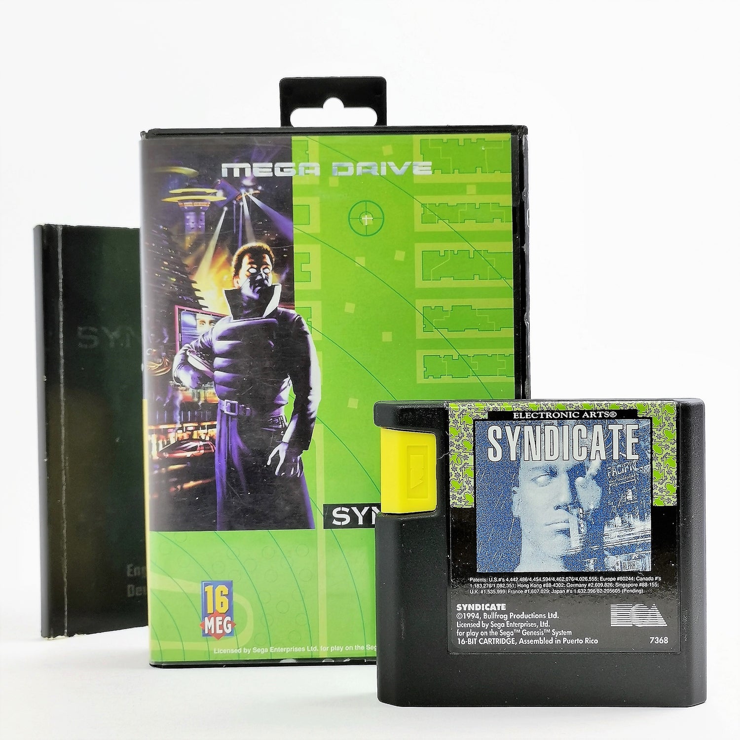 Sega Mega Drive Game: Syndicate - Original Packaging & Instructions | MD PAL 16-bit