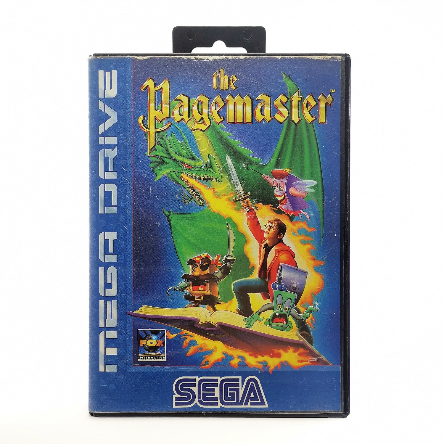 Sega Mega Drive Game: The Pagemaster - Original Packaging & Instructions | MD PAL 16-bit