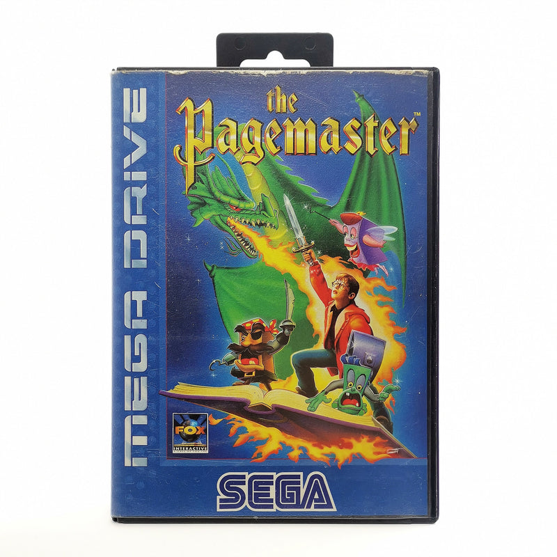 Sega Mega Drive Game: The Pagemaster - Original Packaging &amp; Instructions | MD PAL 16-bit