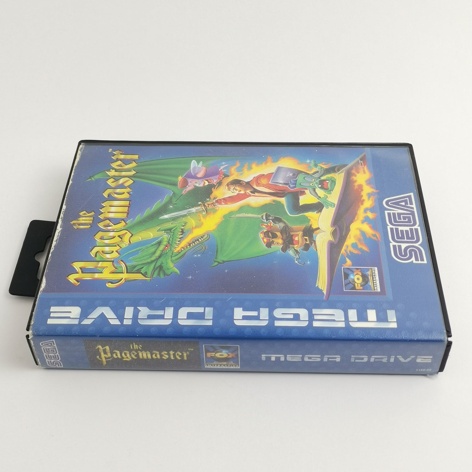 Sega Mega Drive Game: The Pagemaster - Original Packaging & Instructions | MD PAL 16-bit