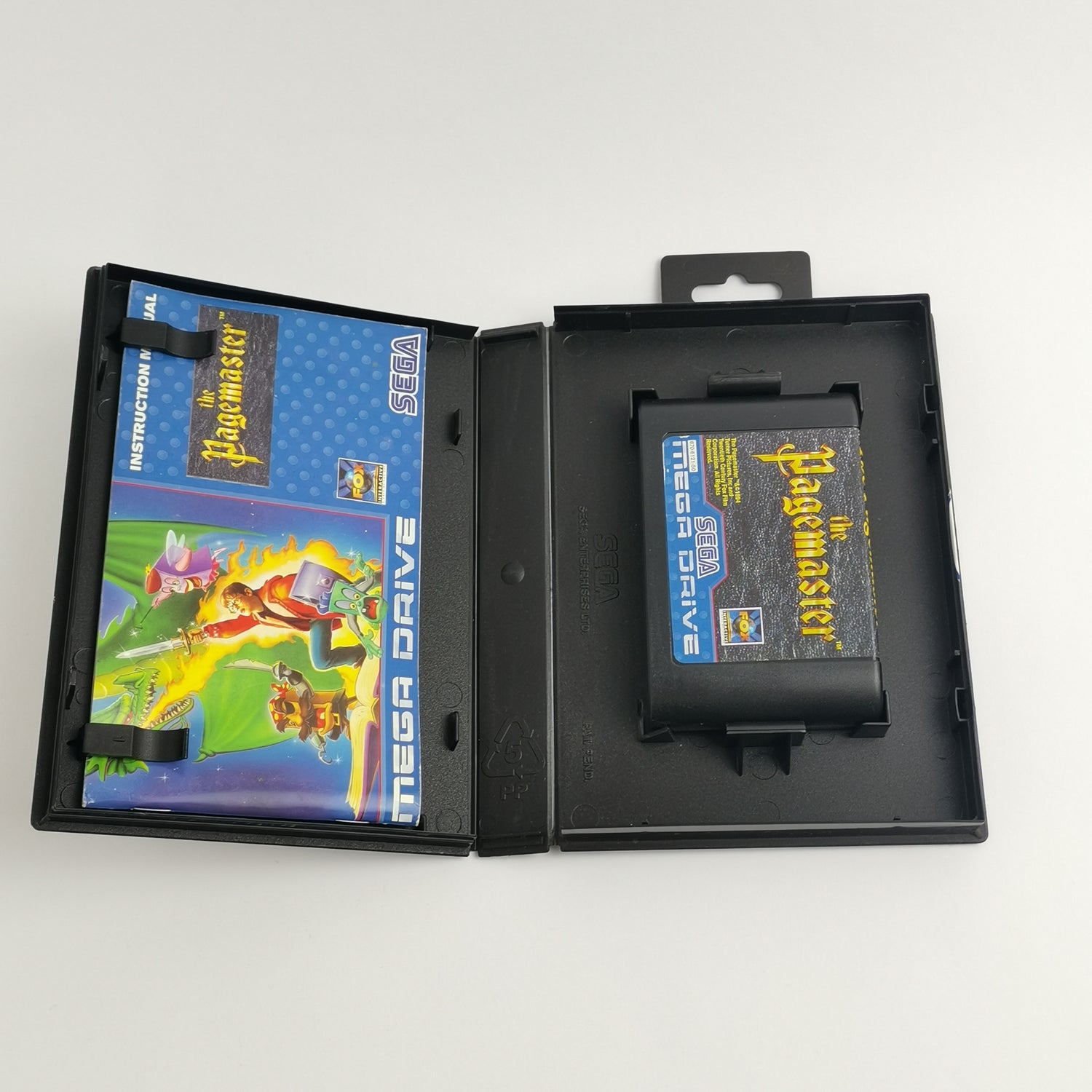 Sega Mega Drive Game: The Pagemaster - Original Packaging & Instructions | MD PAL 16-bit