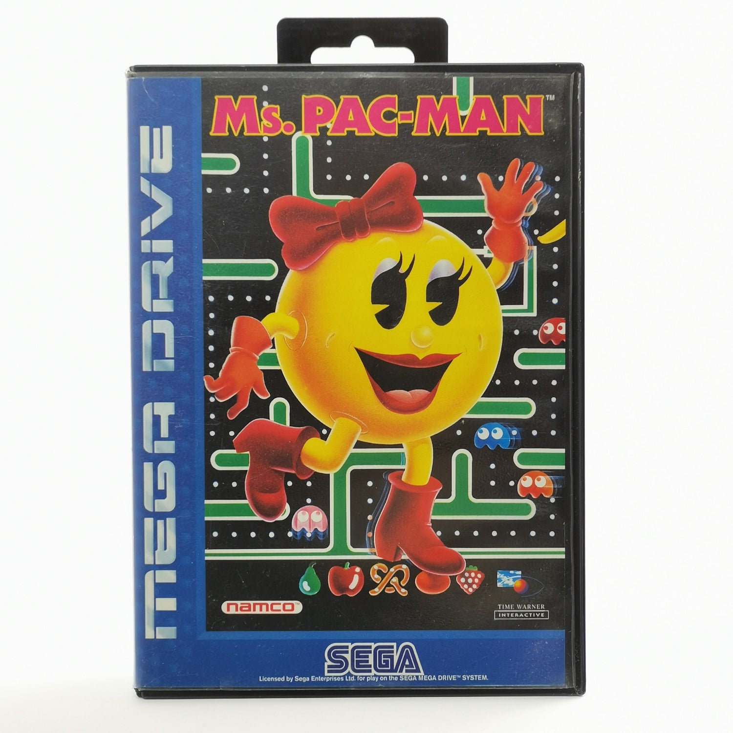 Sega Mega Drive Game : MS. Pac-Man - original packaging & instructions | MD PAL 16-bit